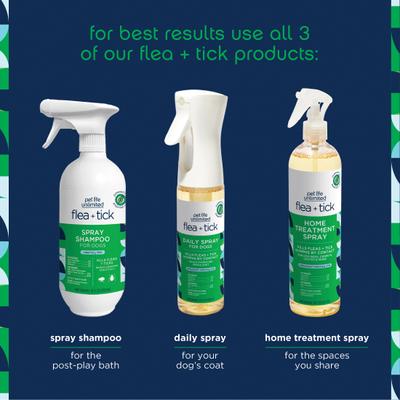 Show full view: Pet Life Unlimited Flea & Tick Home Treatment Dog Spray, 16-fl oz bottle slide 5 of 11