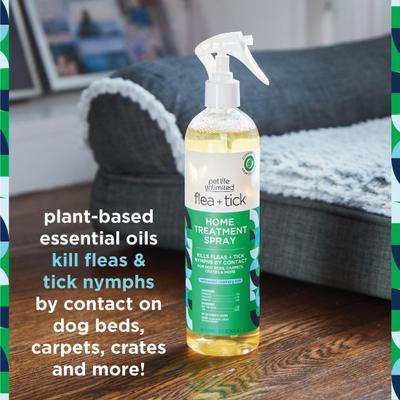 Show full view: Pet Life Unlimited Flea & Tick Home Treatment Dog Spray, 16-fl oz bottle slide 3 of 11