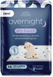 Pet Life Unlimited Overnight Smart Prints Dog Pee Pads, Chamomile Vanilla Scent, XX-Large: 36 x 30-in, 14 count