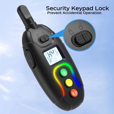 Show full view: Pet Life Vibrange Waterproof Dog Training Collar, Black slide 7 of 9