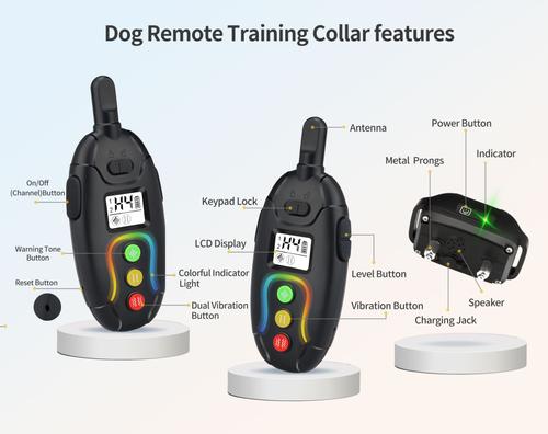 Show full view: Pet Life Vibrange Waterproof Dog Training Collar, Black slide 9 of 9