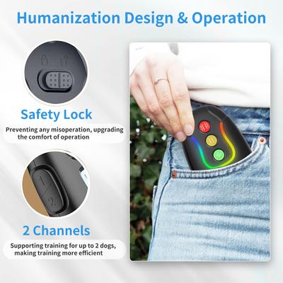 Show full view: Pet Life Vibrange Waterproof Dog Training Collar, Black slide 6 of 9