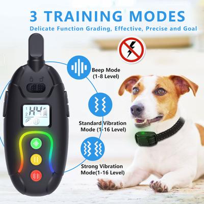 Show full view: Pet Life Vibrange Waterproof Dog Training Collar, Black slide 2 of 9