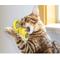 Show in main carousel: Pet Life 'Windmill' Rotating Suction Cup Spinning Cat Toy, Yellow slide 5 of 9