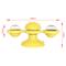 Show in main carousel: Pet Life 'Windmill' Rotating Suction Cup Spinning Cat Toy, Yellow slide 8 of 9