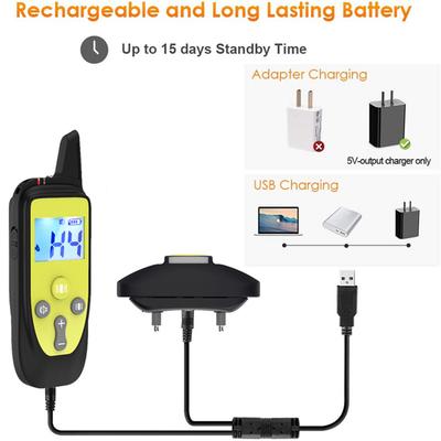 Show full view: Pet Life Yard-Trek Waterproof Dog Training Collar Additional Receiver, Yellow slide 6 of 6