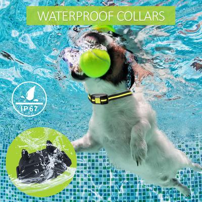 Show full view: Pet Life Yard-Trek Waterproof Dog Training Collar Additional Receiver, Yellow slide 5 of 6