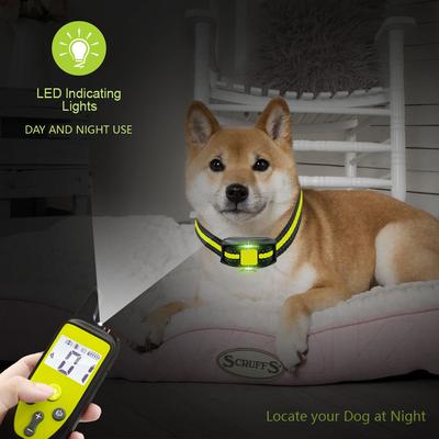 Show full view: Pet Life Yard-Trek Waterproof Dog Training Collar, Yellow slide 6 of 9