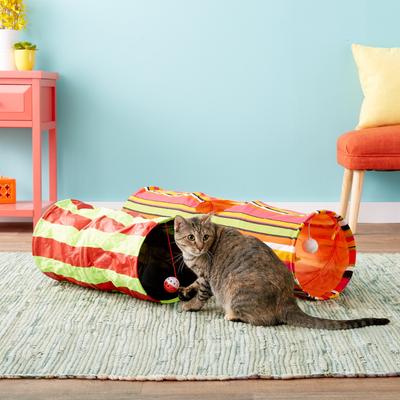 Show full view: Pet Magasin Collapsible Cat Tunnel Toys, 2-pack slide 7 of 10