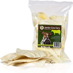 Pet Magasin Jumbo Cow Ears Dog Treats, 12 count