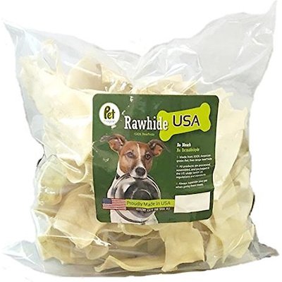 Pet Magasin Pet Magasin Natural Rawhide Chips Dog Treats, 1-lb