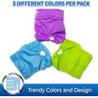 Show in main carousel: Pet Magasin Reusable Washable Dog Diapers, 3 count, Solid, X-Large: 24 to 32-in waist slide 4 of 7