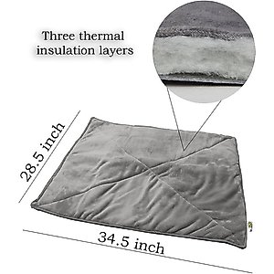 Pet Magasin Thermal Self-Heated Cat Bed, 2-pack, Large Set