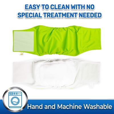 Show full view: Pet Magasin Washable Belly Nappies Male Dog Wraps, Colorful, Medium: 15 to 21-in waist, 3 count slide 5 of 11