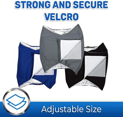 Show full view: Pet Magasin Washable Belly Nappies Male Dog Wraps, Original, Medium: 15 to 21-in waist, 3 count slide 7 of 9