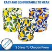 Show in main carousel: Pet Magasin Washable Female Dog Diapers, Botanical Fruit, 3 count, X-Small slide 3 of 7