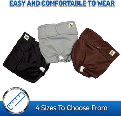 Show full view: Pet Magasin Washable Female Dog Diapers, Original, Large: 16 to 24-in waist, 3 count slide 4 of 9