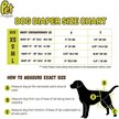 Show in main carousel: Pet Magasin Washable Female Dog Diapers, Print, Large: 16 to 24-in waist, 3 count slide 2 of 11