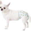 Show in main carousel: Pet Magasin Washable Female Dog Diapers, Print, Large: 16 to 24-in waist, 3 count slide 8 of 11