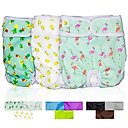 Pet Magasin Washable Female Dog Diapers, Print, Small: 11 to 16-in waist, 3 count