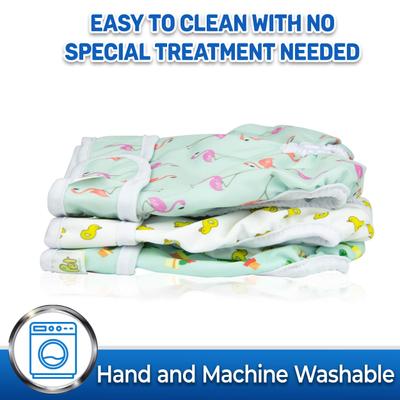 Show full view: Pet Magasin Washable Female Dog Diapers, Print, X-Small: 10 to 12-in waist, 3 count slide 5 of 11