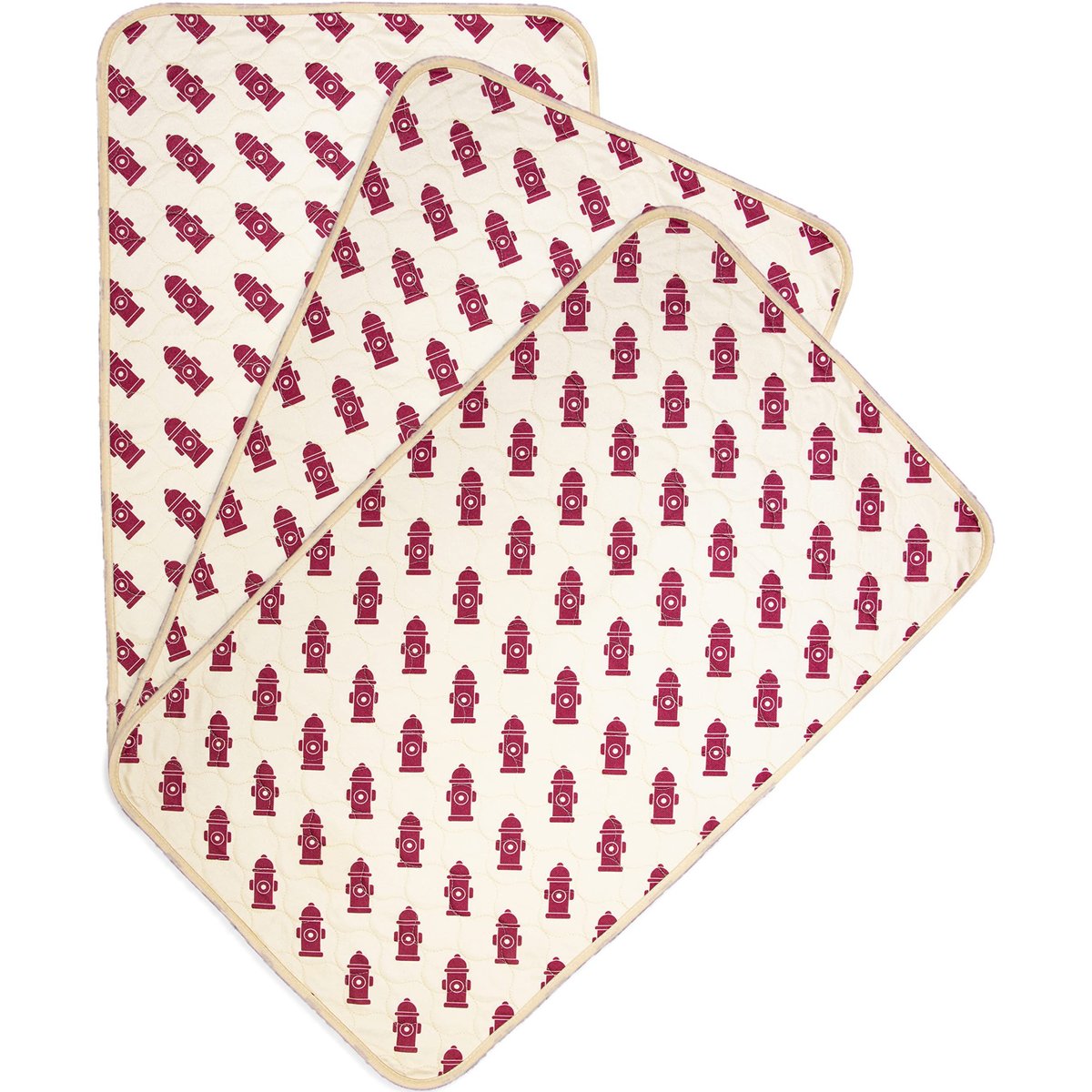 Pet Magasin Washable Pet Training Pads, 3 count, Fire Hydrant, Medium: 33 x 20-in