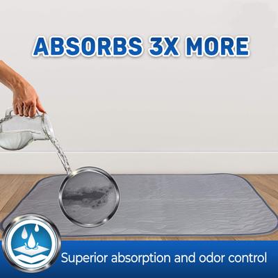 Show full view: Pet Magasin Washable Pet Training Pads, 3 count, Fire Hydrant, Medium: 33 x 20-in slide 3 of 7