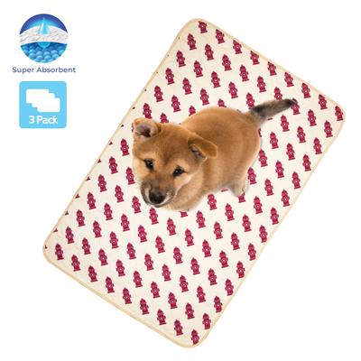 Show full view: Pet Magasin Washable Pet Training Pads, 3 count, Fire Hydrant, Medium: 33 x 20-in slide 5 of 7