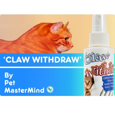 Show full view: Pet MasterMind Claw Withdraw Scratch Deterrent Cat Spray, 8-fl oz bottle slide 3 of 10