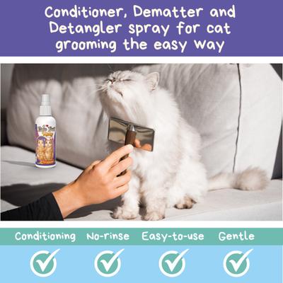 Show full view: Pet MasterMind Fab Fur Kitty Detangling Cat Spray, 8-fl oz bottle slide 3 of 8