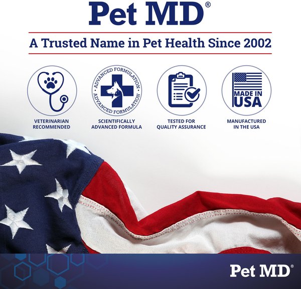 Show full view: Pet MD Antiseptic & Antifungal Medicated Dog, Cat & Horse Shampoo, 16-oz bottle slide 4 of 8