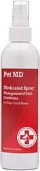 Pet MD Antiseptic & Antifungal Medicated Spray for Dogs, Cats & Horses, 8-oz bottle