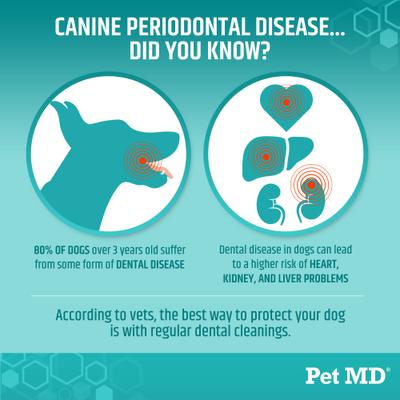 Show full view: Pet MD Apple & Mint Flavor Dog Dental Wipes, 100 count slide 4 of 10