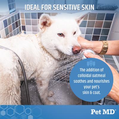 Show full view: Pet MD Bright Whitening Cat & Dog Shampoo, 12-fl oz bottle slide 6 of 9