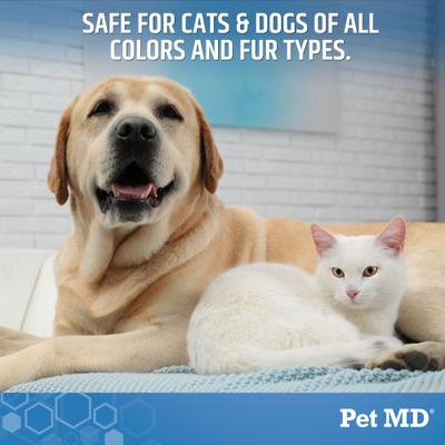 Show full view: Pet MD Bright Whitening Cat & Dog Shampoo, 12-fl oz bottle slide 7 of 9