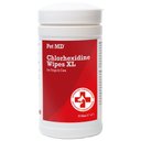 Pet MD Chlorhexidine Antiseptic Dog & Cat Wipes, 70 count