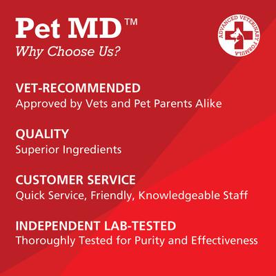 Show full view: Pet MD Chlorhexidine Antiseptic Dog & Cat Wipes, 70 count slide 7 of 9