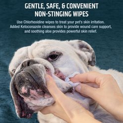 Pet MD Chlorhexidine Antiseptic Wipes for Dogs & Cats, 50 count slide 2 of 6