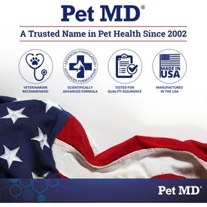 Pet MD Chlorhexidine Dog & Cat Wipes, 100 Count