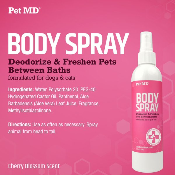 Pet MD Deodorizing Japanese Cherry Blossom Cat & Dog Body Spray
