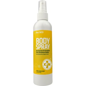 Pet MD Deodorizing Pina Colada Cat & Dog Body Spray, 8-fl oz bottle