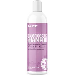 Pet MD EFA Deodorizing & Hypoallergenic Shampoo for Cats & Dogs, 16-fl oz bottle