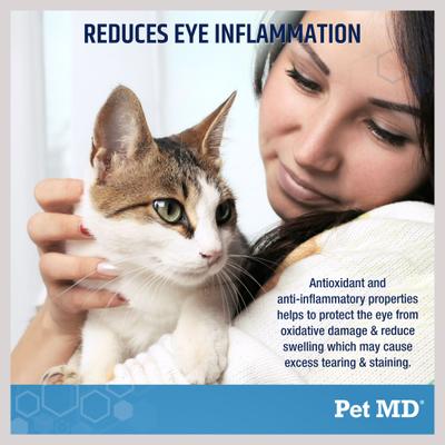 Show full view: Pet MD Tear Stain Remover Dog & Cat Supplement, 60 count slide 6 of 8