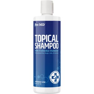 Pet MD Topical Mint Pet Shampoo, 12-fl oz bottle