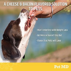 Pet MD Wrap-A-Pill Cheese & Bacon Flavor Pill Paste, 8-oz jar