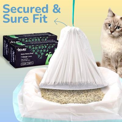 Show full view: PET N PET Cat Litter Box Liners, 14 count slide 6 of 9