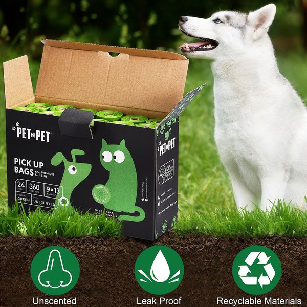 Show full view: PET N PET Dog Poop Bags, 360 count slide 7 of 8