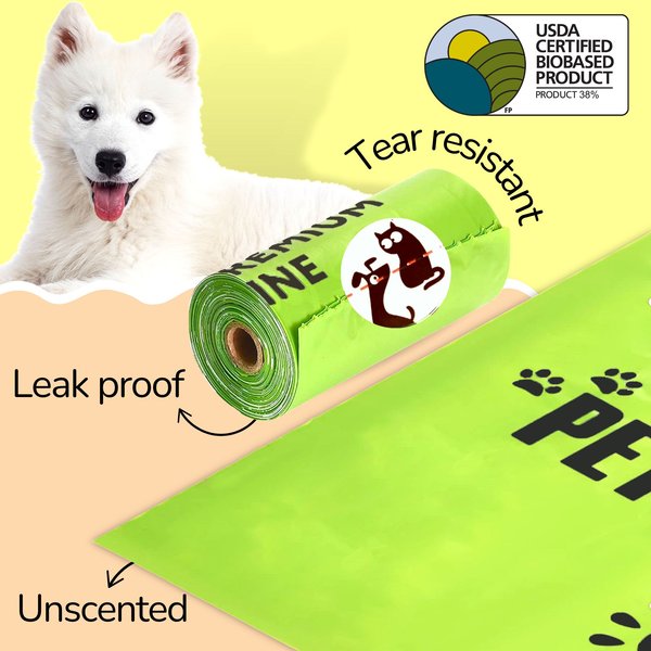 Show full view: PET N PET Dog Poop Bags, 360 count slide 3 of 8