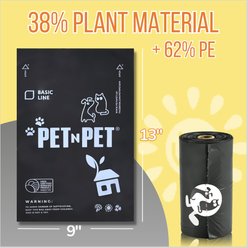 PET N PET Dog Poop Bags, Unscented, 1080 count, Black slide 2 of 6