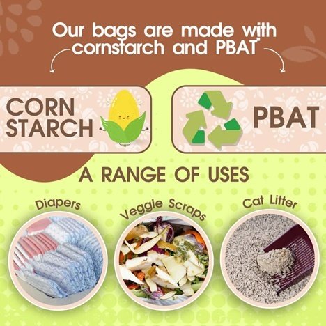 Show full view: PET N PET Plant-based Dog Poop Bags, 240 count slide 6 of 9